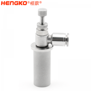 快擰L型調速閥_氣體節流閥_316l不銹鋼氣缸調節閥