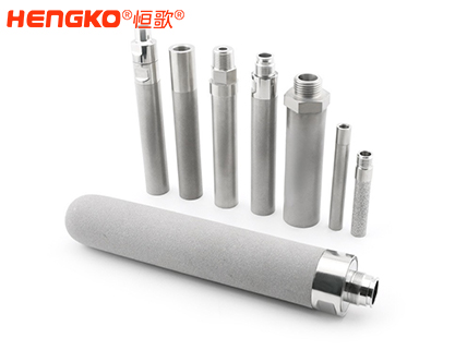 不銹鋼螺紋粉末燒結濾芯微米級高精度316L材質高溫燒結過濾器