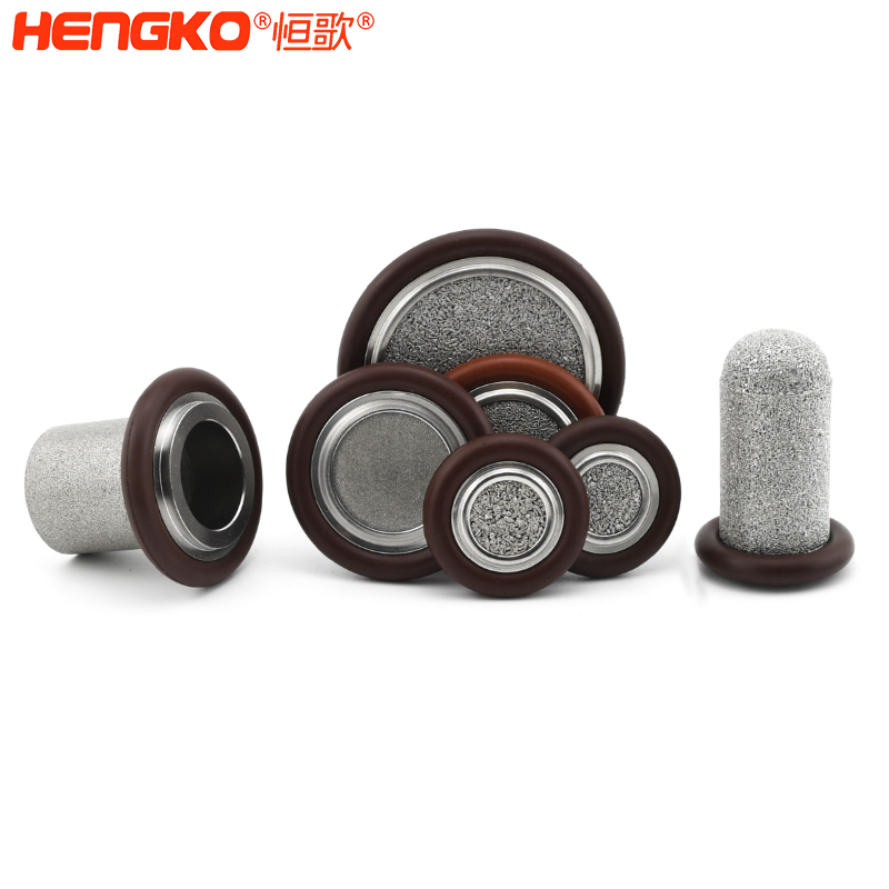 恒歌KF25真空系統過濾器_金屬燒結過濾